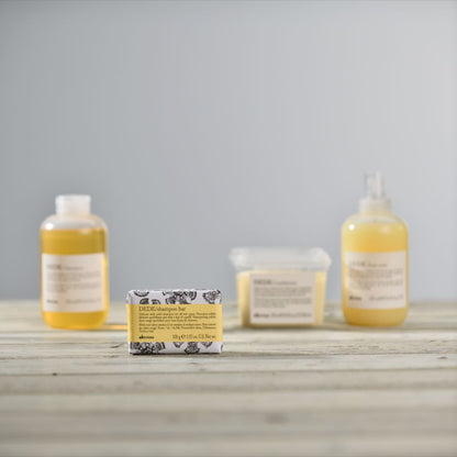 Davines DEDE Shampoo Bar & Case: Delicate Daily Solid Shampoo for All Hair Types